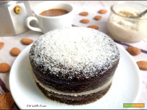 Mini Torta al Caffè con Crema alla Mandorla
