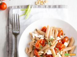 Penne pomodori confit e feta greca: profumate e leggere!
