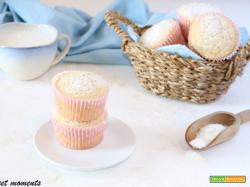 Muffin all’acqua di cocco