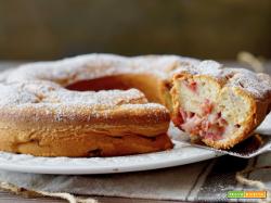Ciambellone Panna e Fragole