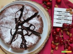 Crostata alle ciliegie e cioccolato