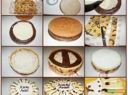 TORTA DECORATA AL DOPPIO CIOCCOLATO