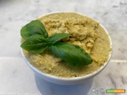 Pesto olive e mandorle con il Companion Moulinex