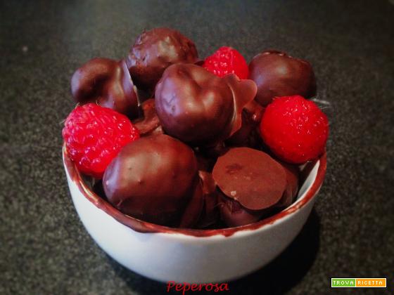 Lamponi al cioccolato