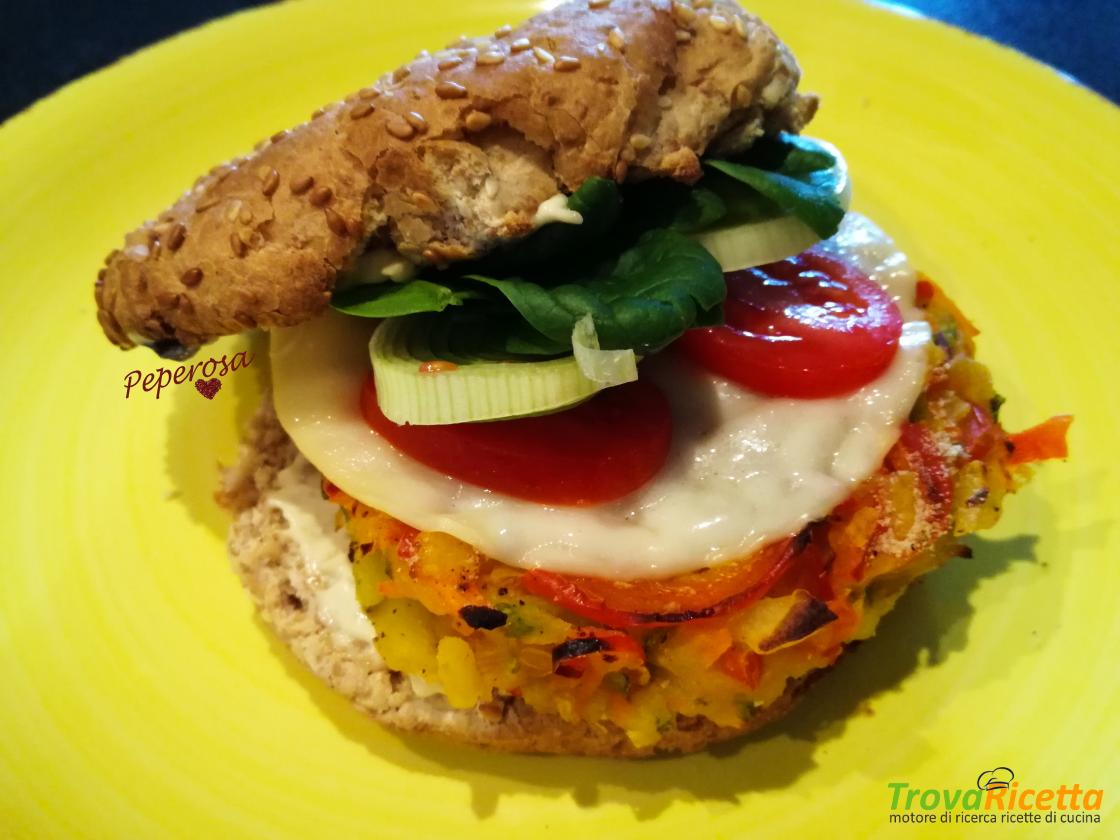 Veggieburger Hamburger Vegetariano Ricetta Trovaricetta Com