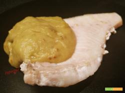 Pesce spada con salsa al porro