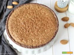Crostata alle mandorle e nutella