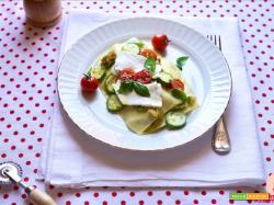 Lasagnette con Verdure di Stagione e Ricotta del Pastore