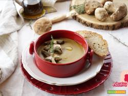 Vellutata di Funghi: il mio comfort food autunnale….