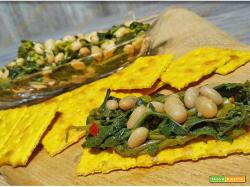 Fagioli cannellini e cicoria