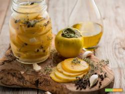 Cachi verdi sotto olio, la conserva che non ti aspetti