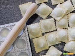 Ravioli radicchio e pancetta