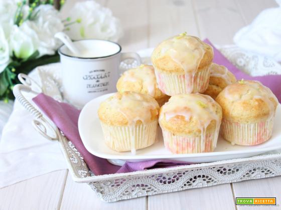 Muffin al limone e yogurt