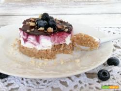 Mini chees cake fit allo yogurt greco
