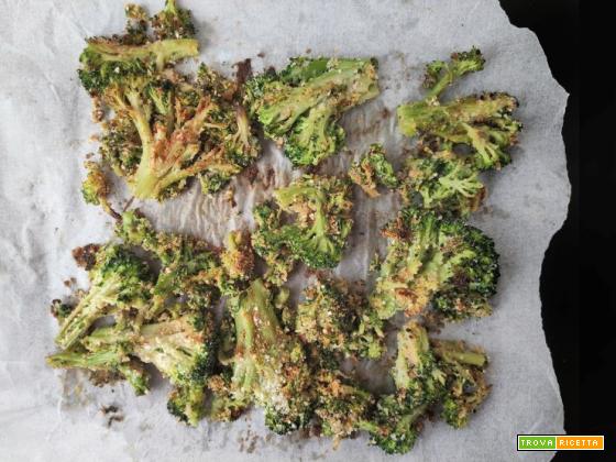 Broccoli speziati al forno