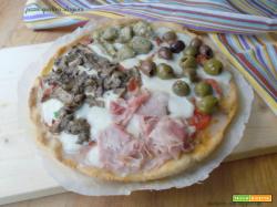 Pizza quattro stagioni – lievito madre