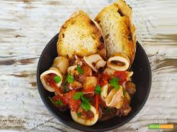 Calamaretti in umido