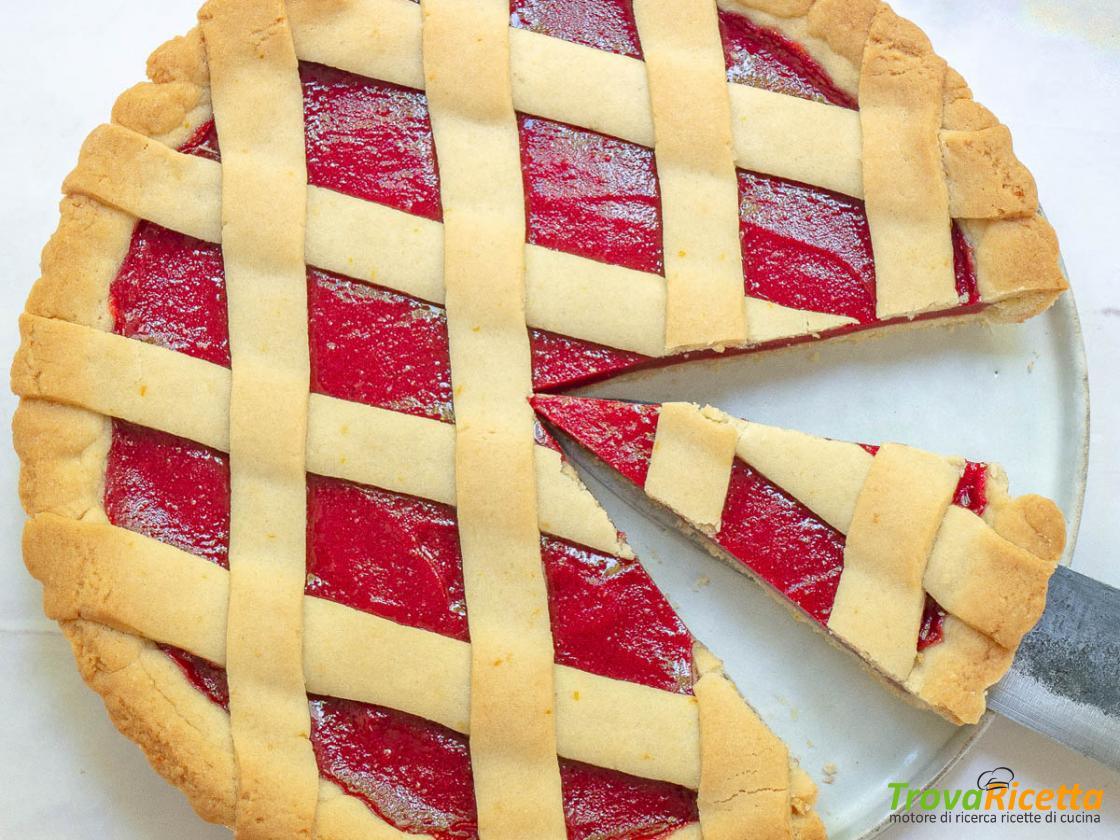 Crostata Vegana Con Marmellata Di Fragole Ricetta Trovaricetta Com