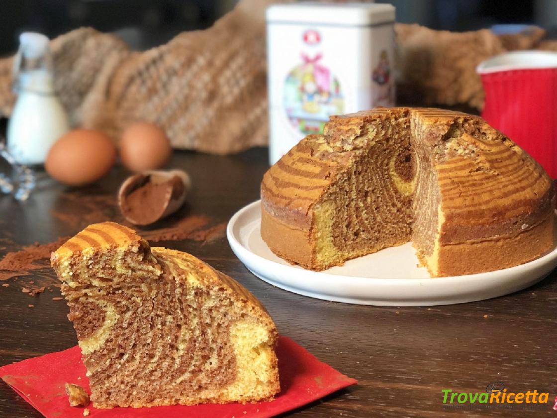 Torta Zebrata Senza Burro Ricetta Trovaricetta Com