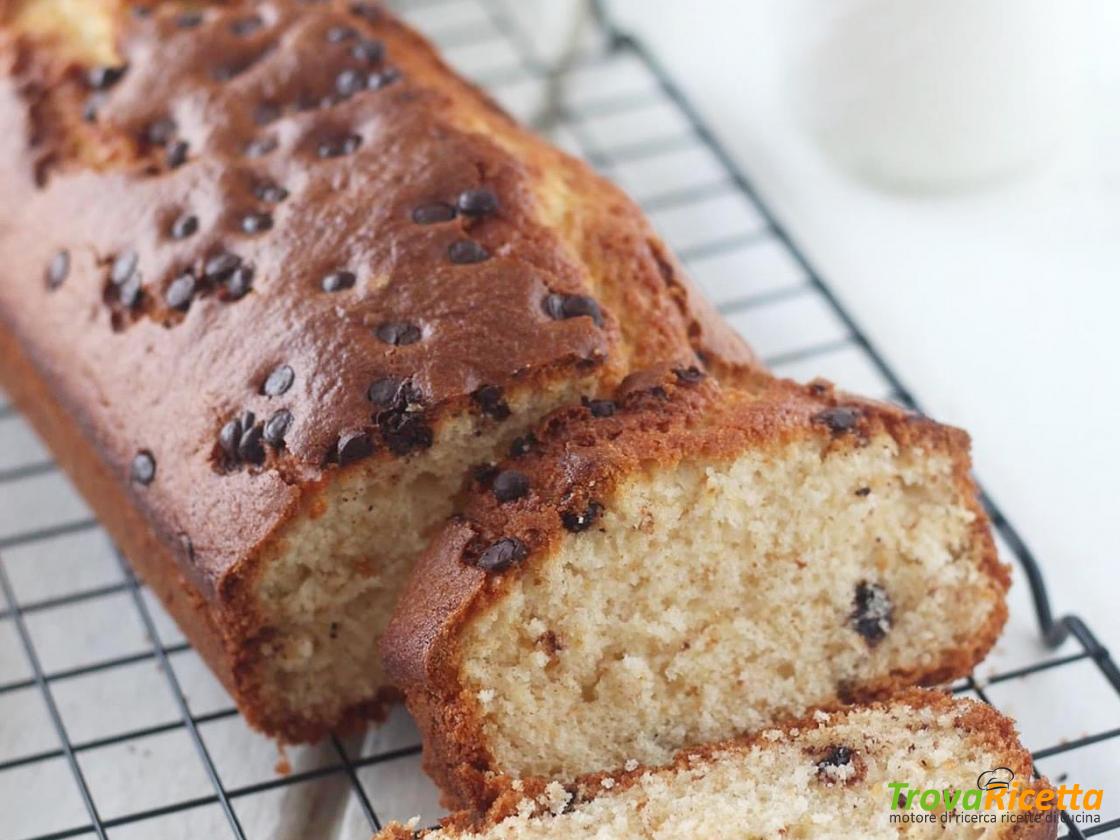 Plumcake Allo Yogurt E Gocce Di Cioccolato Ricetta Trovaricetta Com