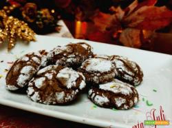 Biscotti al cacao con trito di arancio