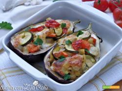 Melanzane ripiene di verdure