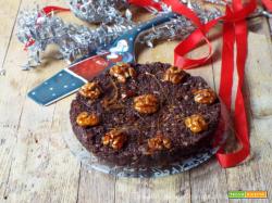 Torta riciclo senza cottura con frutta secca