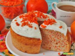 Torta Carote e Mandarino Senza Glutine Proteica