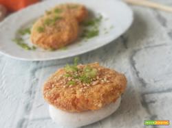 Hamburger di ricotta e zucca