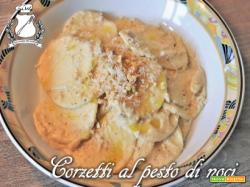 Corzetti al pesto di noci (Croxetti)