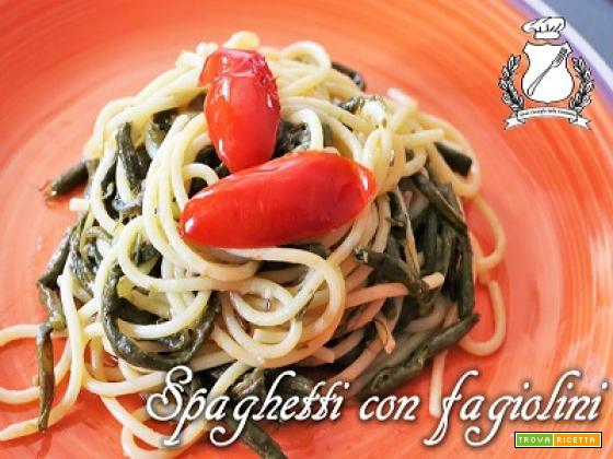 Spaghetti e fagiolini