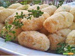 Crocchette di patate e riso | Perfette per cottura al forno e fritte