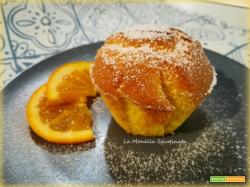 Muffin soffici all'arancia senza glutine