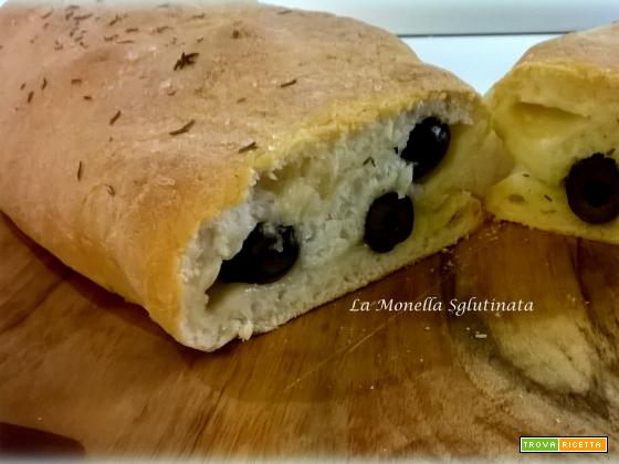 Pane alle olive senza glutine