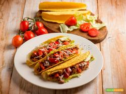 Tacos con chili di carne, un classico messicano
