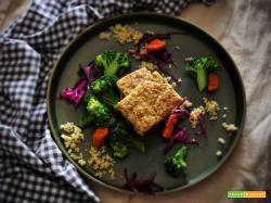 Quadrotti di Miglio e Broccoli al Curry