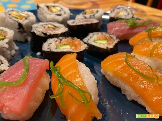 Bimby, Sushi: Nigiri, Futomaki ed Uramaki con Pesce e Verdure