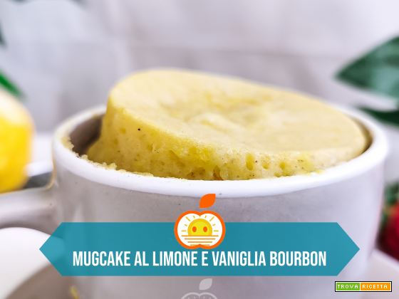 Mug Cake limone e vaniglia