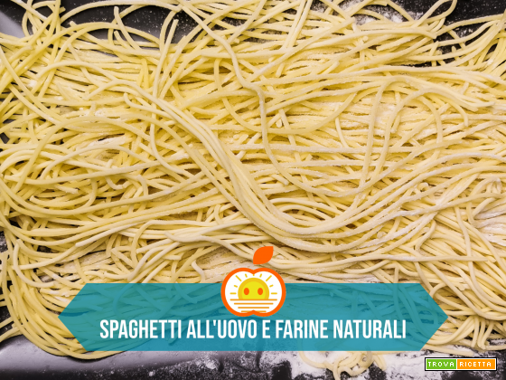Spaghetti all’uovo con farine naturali e Pasta Maker