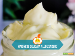 Maionese Delicata allo zenzero senza olio di semi
