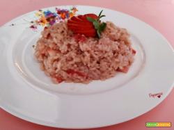 Risotto con le fragole
