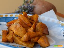 Patate dolci al forno