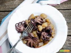 Moscardini in umido con patate