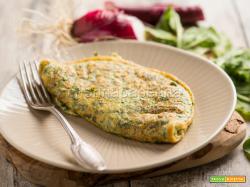 Omelette con borragine, una piacevole alternativa