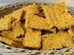 Barrette spezza fame con okara di nocciole, carote e mele