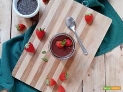 Chia pudding alle fragole