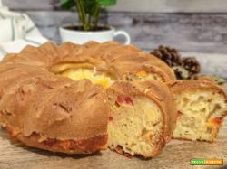 Babà salato con pomodorini e mozzarella senza glutine