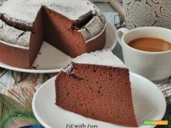 Torta Soffice e Light al Cacao Senza Burro e Senza Zucchero