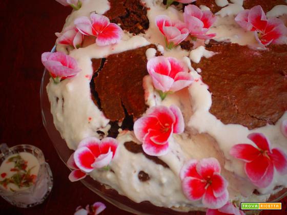 Red Velvet Cake alla crema al geranio- Senza lattosio e senza glutine (Stati Uniti)