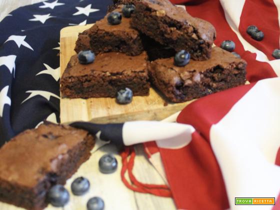 Brownies ai mirtilli (Stati Uniti)